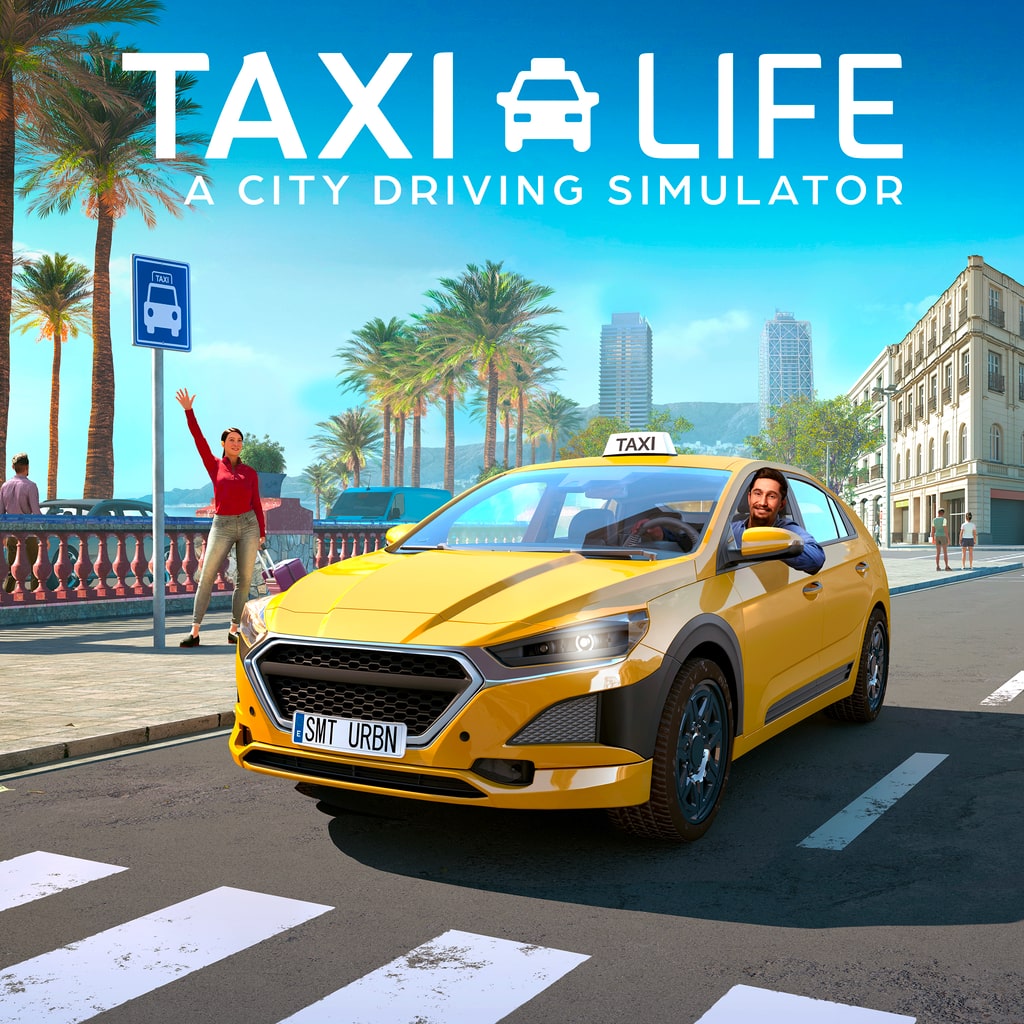 Taxi Life: A City Driving Simulator [PS5] cover