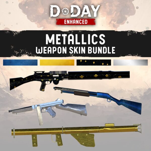 D-Day Enhanced - Metallics Weapon Skin Bundle [PS5]