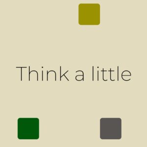 Think a little [PS4]