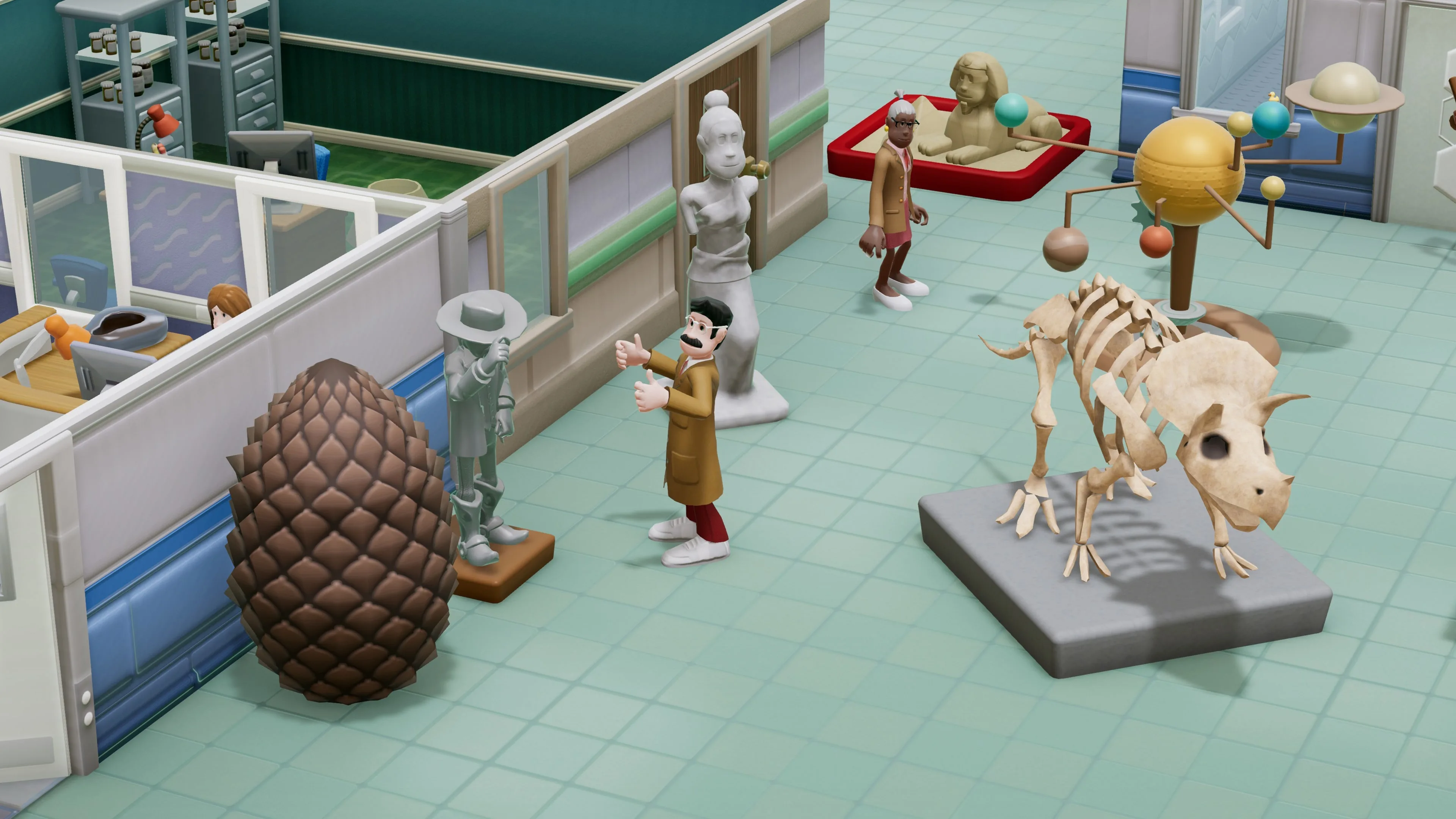 Two Point Hospital: Exhibition Items Pack [PS4] - изображение 4