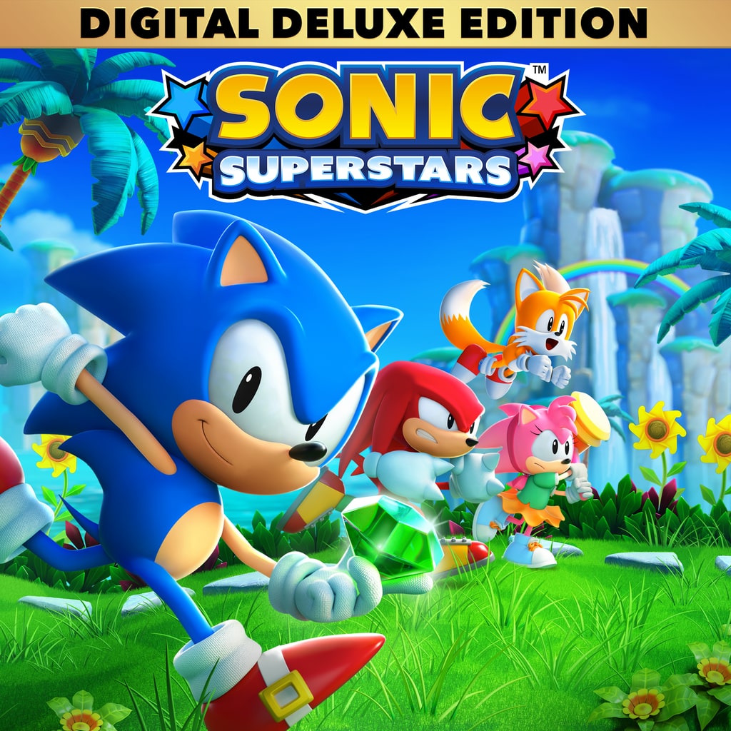 SONIC SUPERSTARS Digital Deluxe Edition featuring LEGO PS4 &amp; PS5 cover