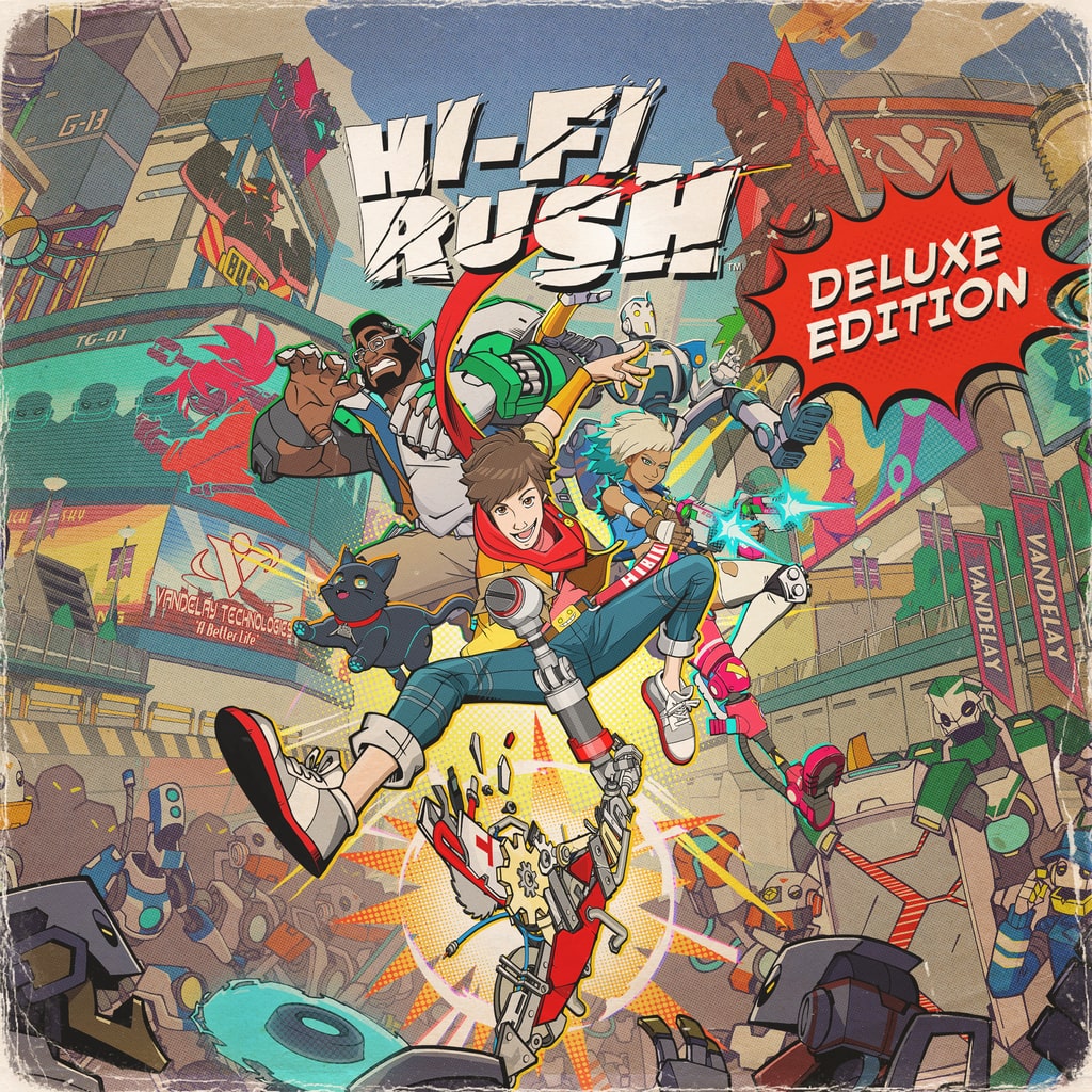 Hi-Fi RUSH Deluxe Edition [PS5] cover