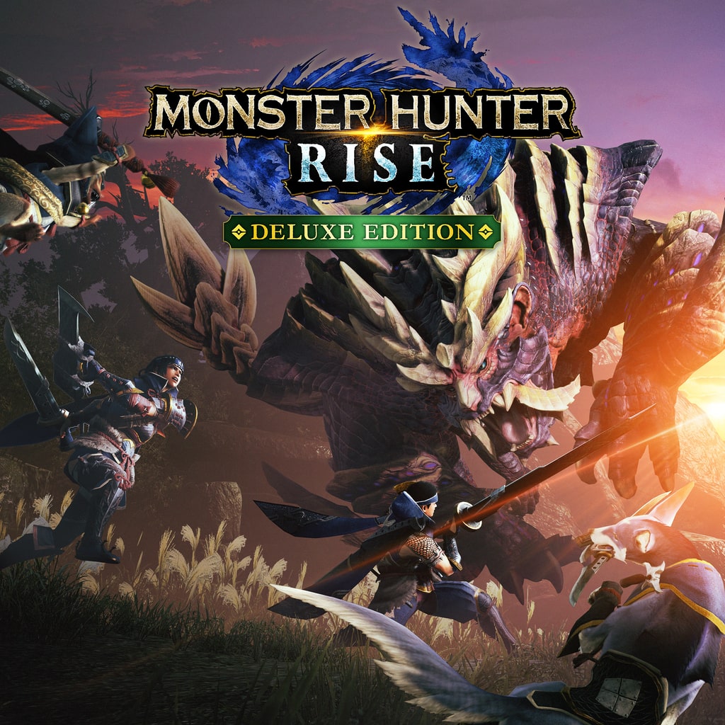 Monster Hunter Rise Deluxe Edition PS4 &amp; PS5 cover