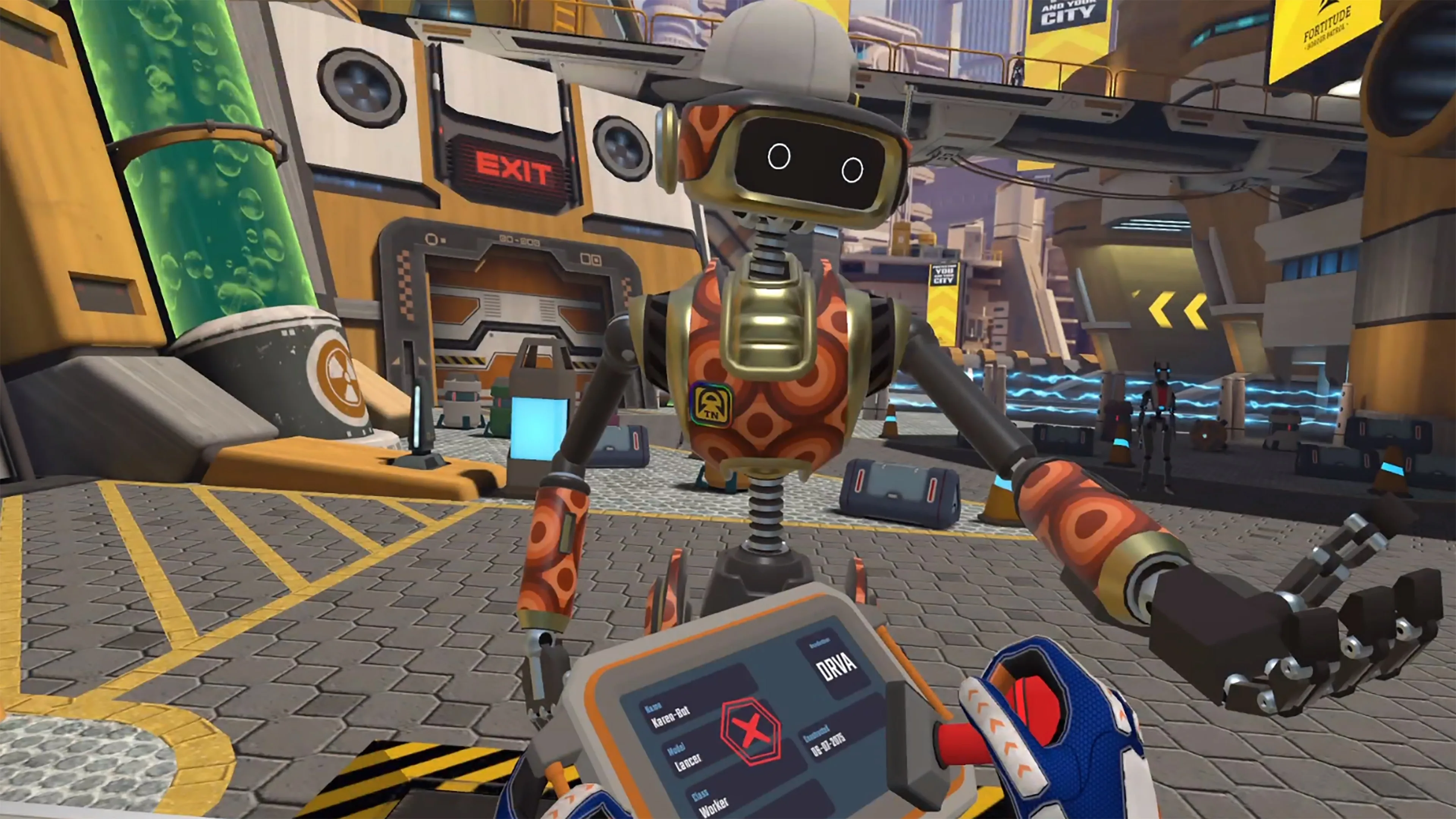 Border Bots VR [PS5] - изображение 3