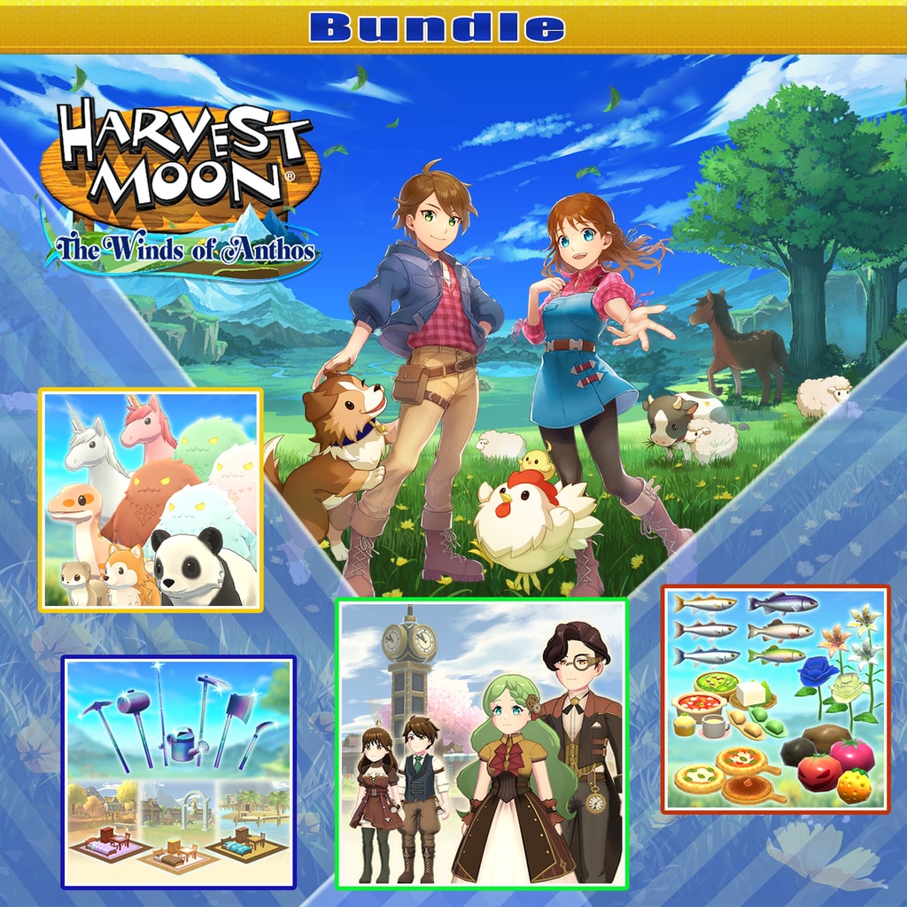 Harvest Moon: The Winds of Anthos Bundle [PS4,&nbsp;PS5] cover