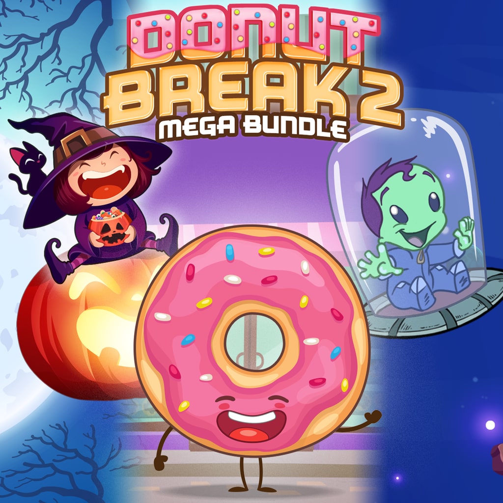 Donut Break 2 Mega Game Bundle [PS4] cover