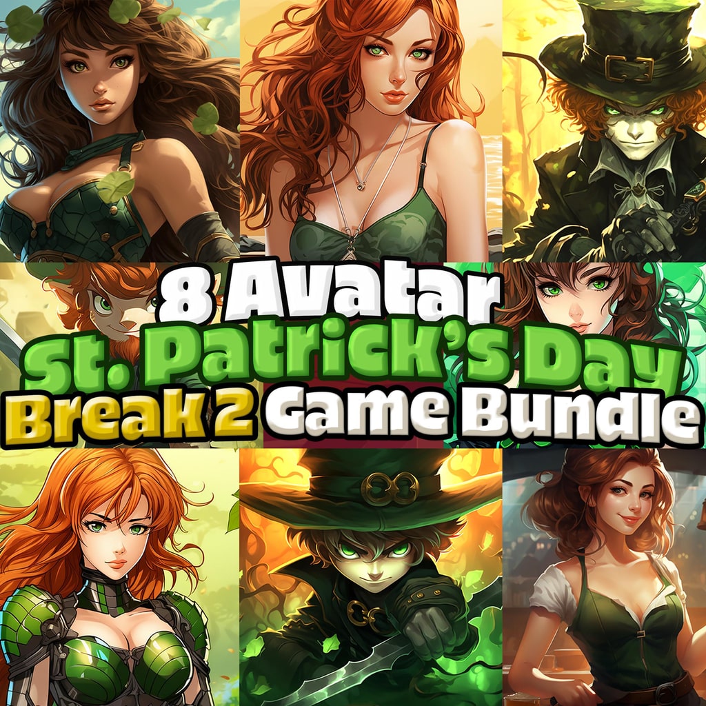 8 Avatar Saint Patrick’s Day Break 2 Game Bundle [PS5] cover