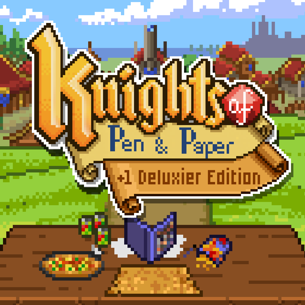 Knights of Pen and Paper +1 Deluxier Edition [PS4] cover