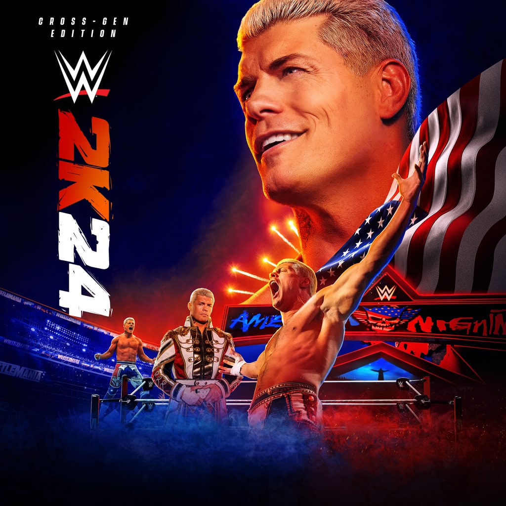 WWE 2K24 Cross-Gen Digital Edition [PS4,&nbsp;PS5] cover