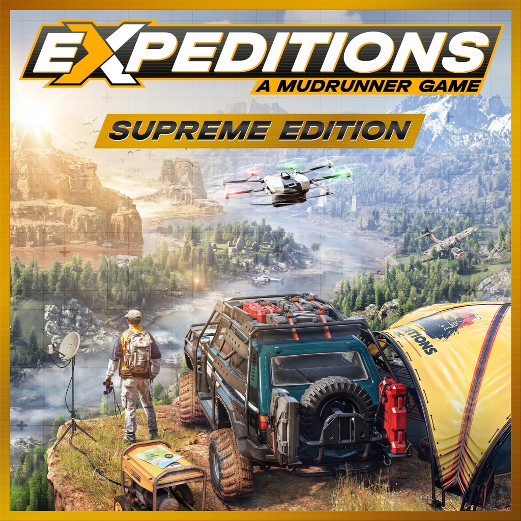 Expeditions: A MudRunner Game - Supreme Edition (PS4 &amp; PS5) cover