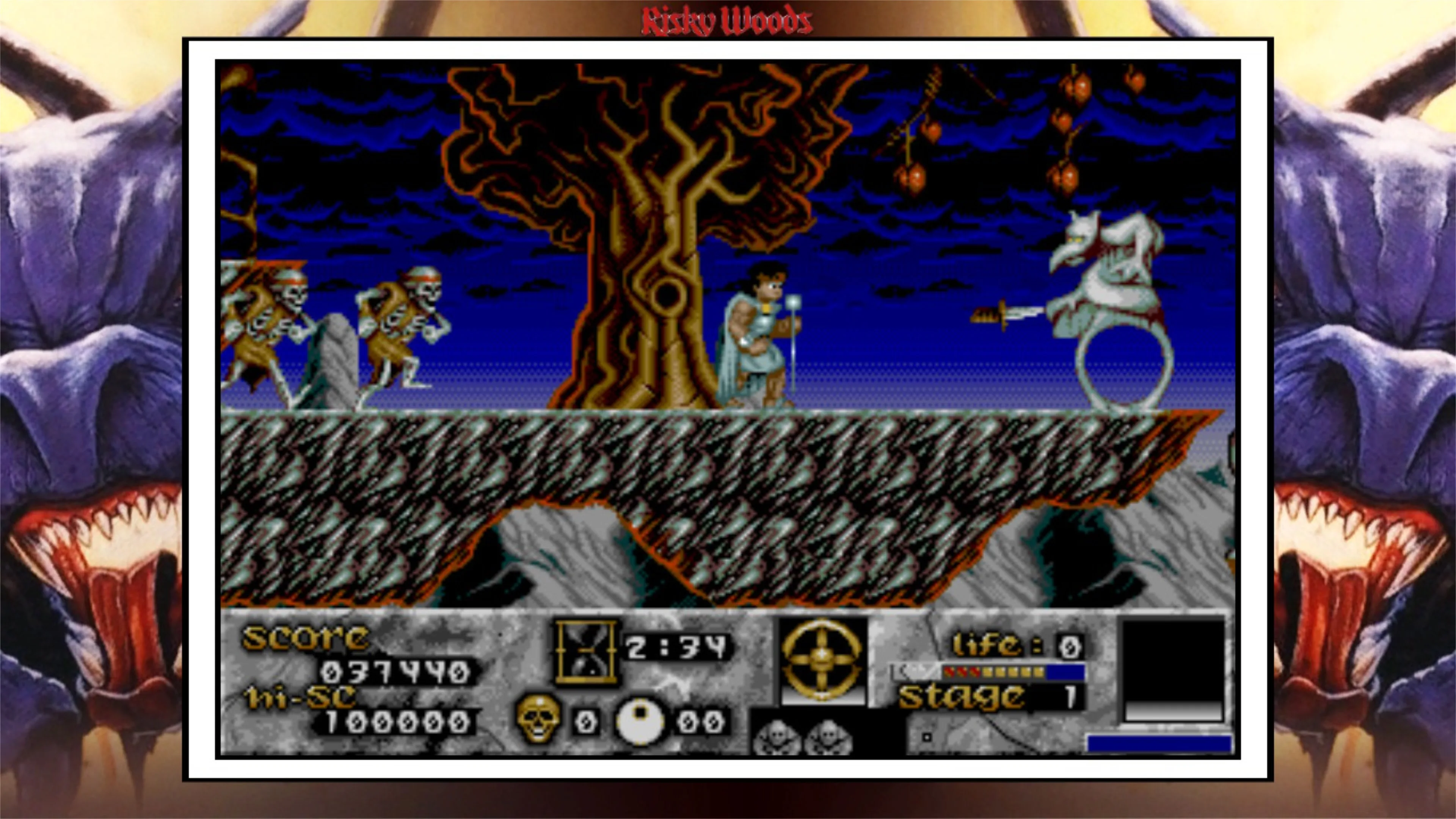 Risky Woods (QUByte Classics) [PS4] - изображение 2