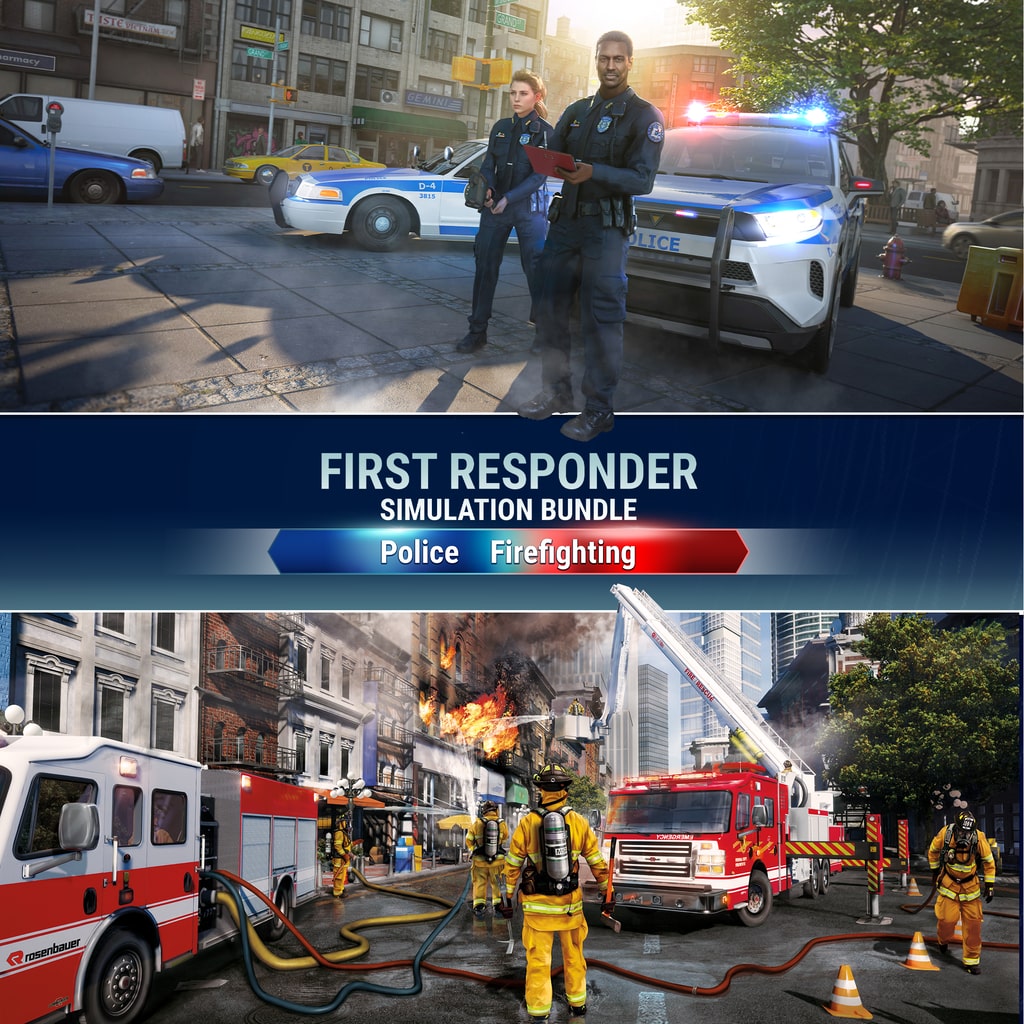 First Responder Simulation Bundle: Police Firefighting cover
