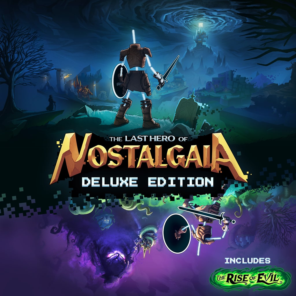 The Last Hero of Nostalgaia Deluxe Edition [PS4,&nbsp;PS5] cover