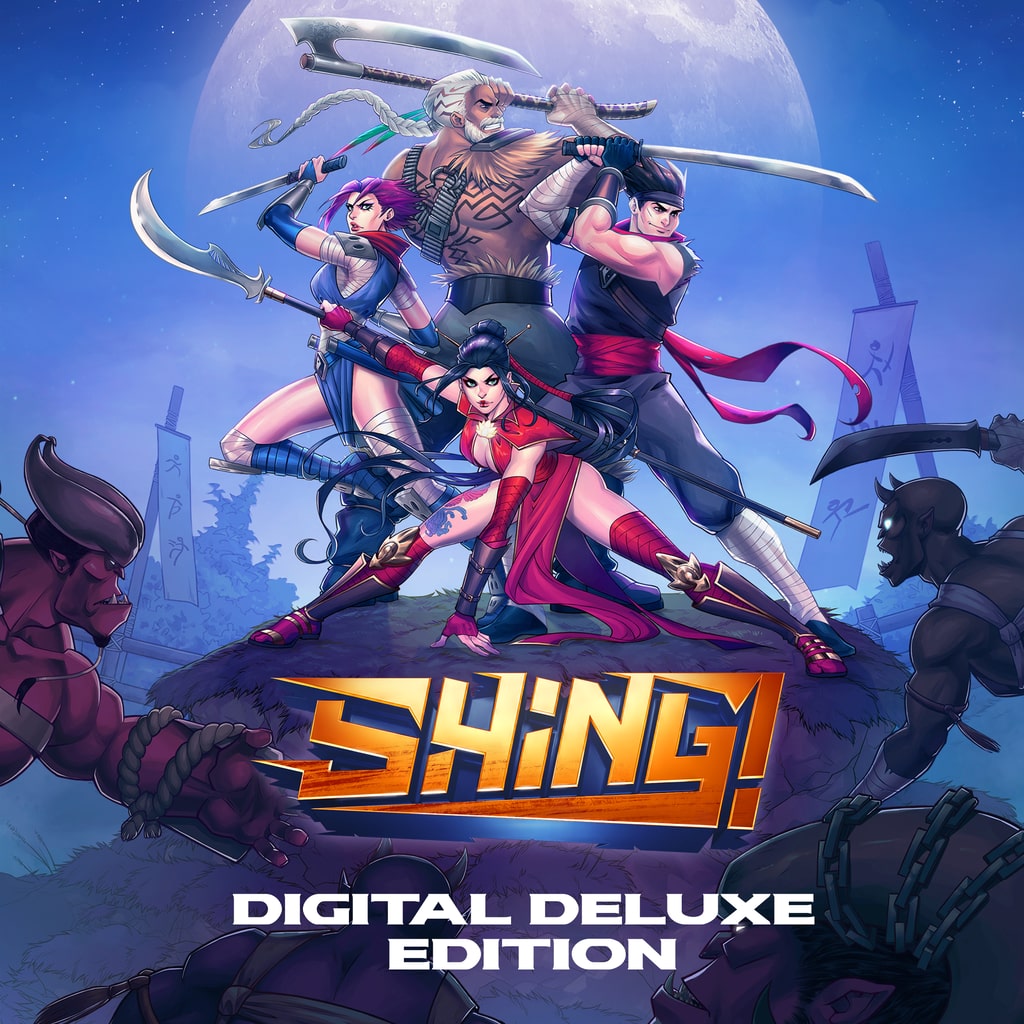 Shing! Digital Deluxe Edition. Game + OST + PS4 Dynamic Theme cover