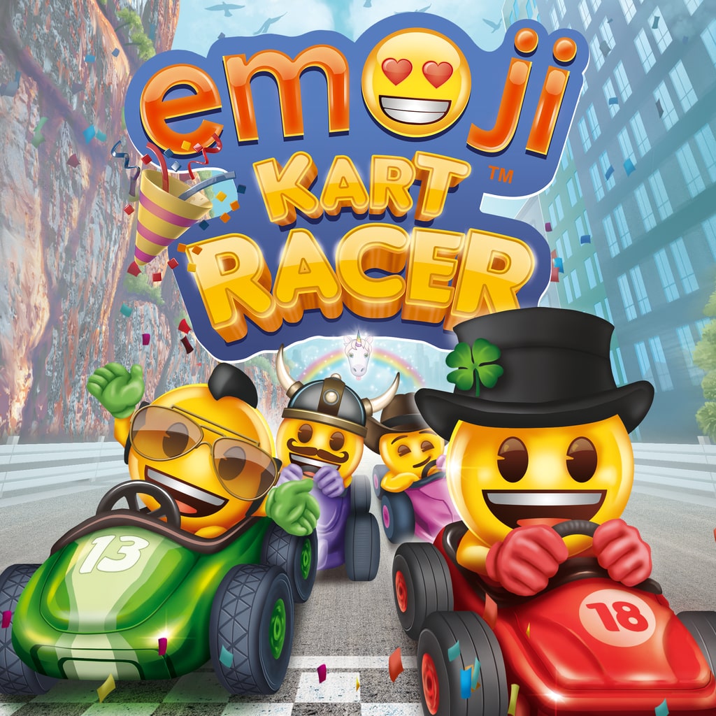 emoji Kart Racer [PS4] cover