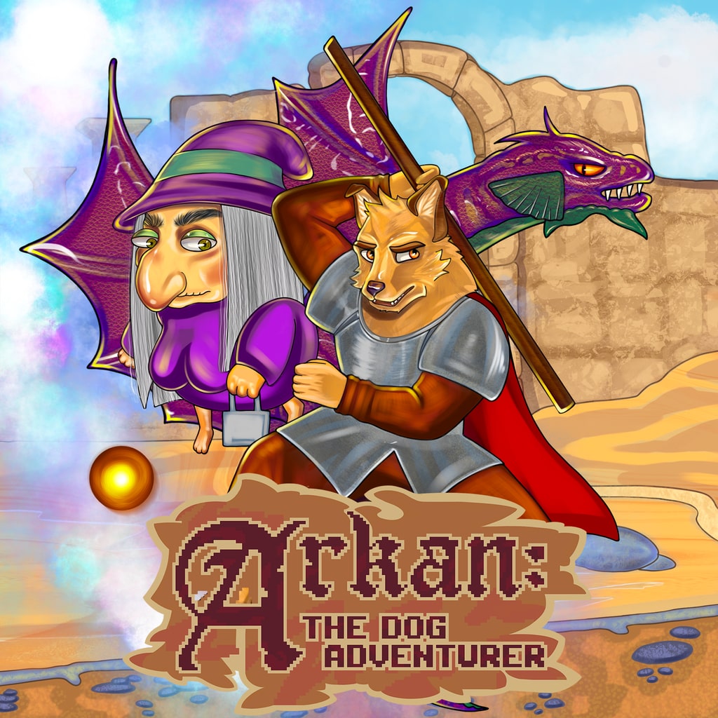 Arkan: The Dog Adventurer [PS4] cover