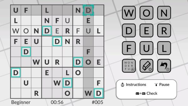 Word Sudoku by POWGI [PS4] - изображение 2