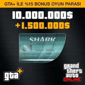 GTA+: Megalodon Shark Cash Card (PS5)