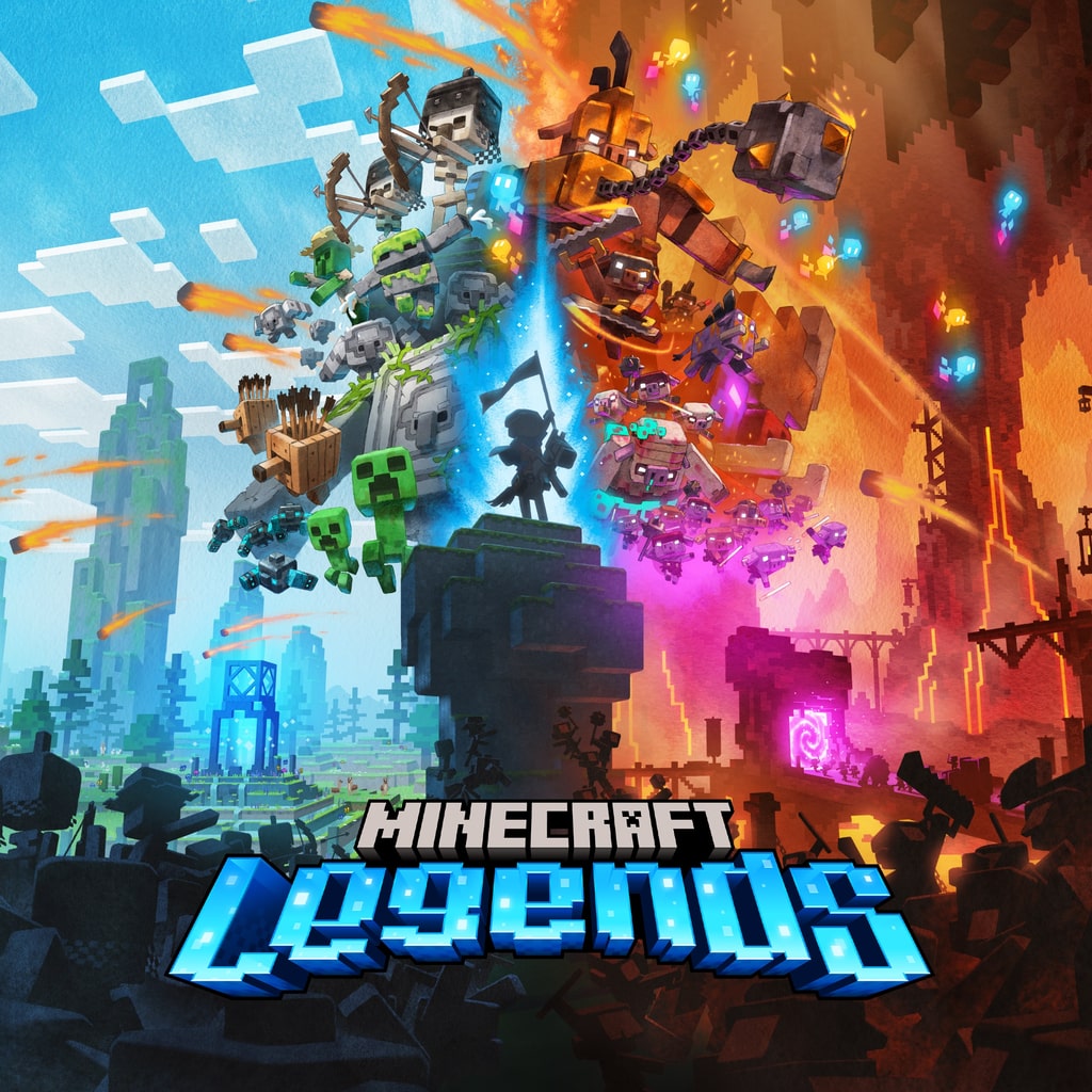 Minecraft Legends [PS4,&nbsp;PS5] cover