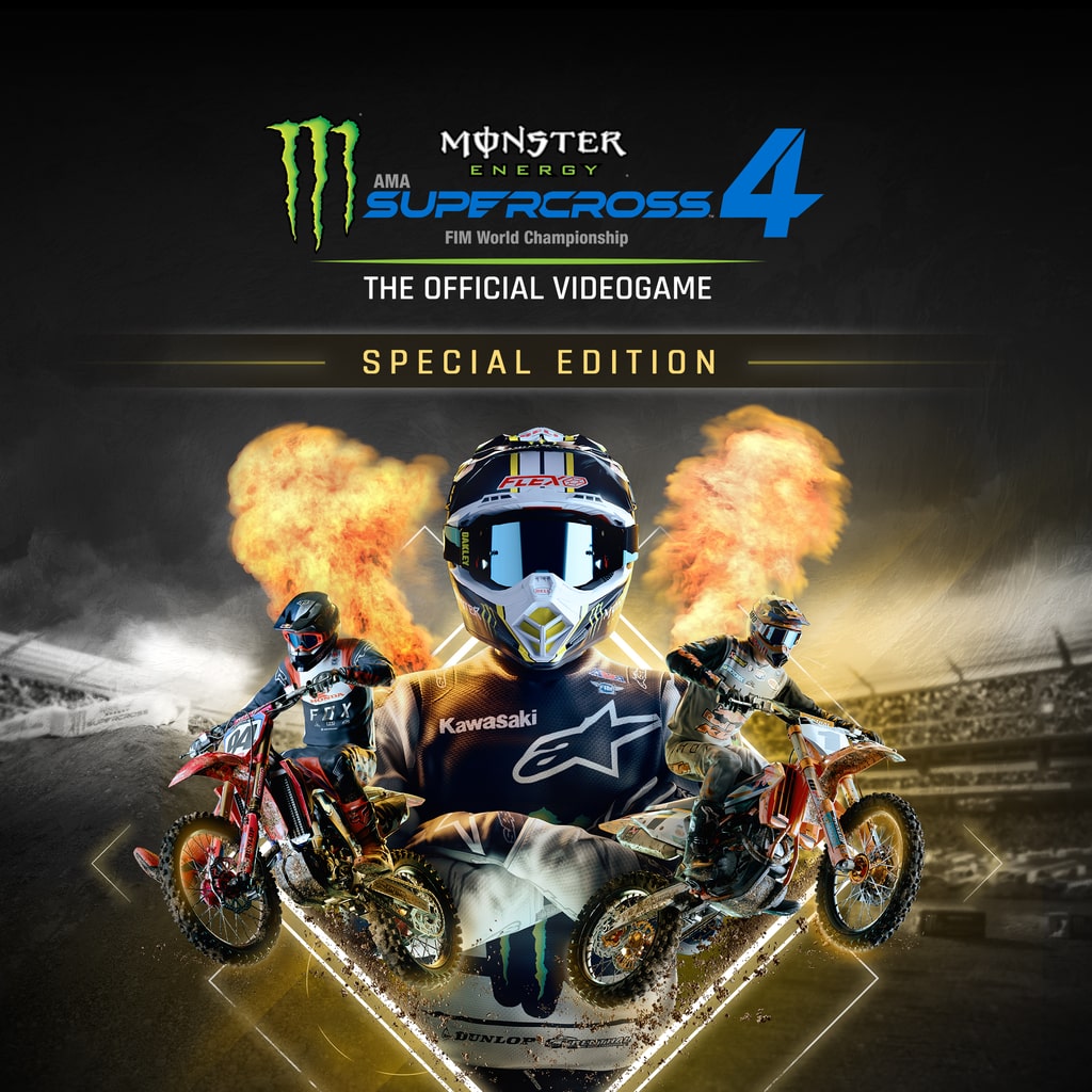 Monster Energy Supercross 4 - Special Edition [PS4] cover