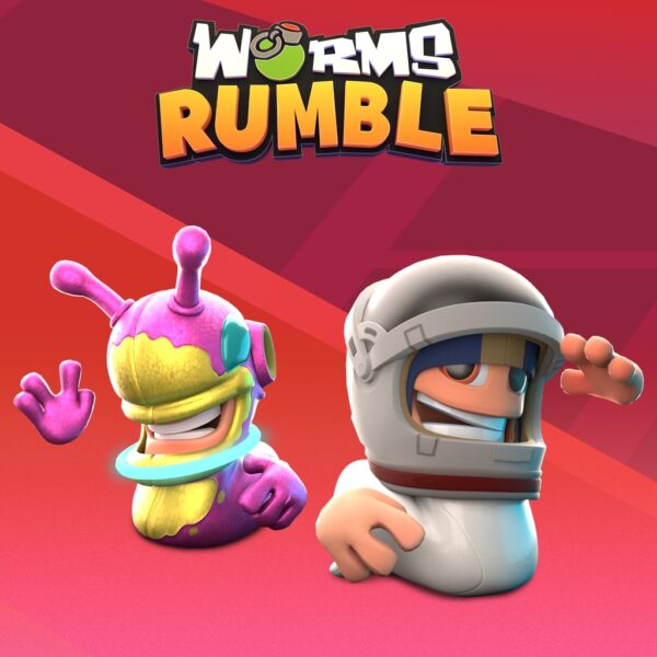 Worms Rumble - Spaceworm and Alien Double Pack [PS4, PS5]