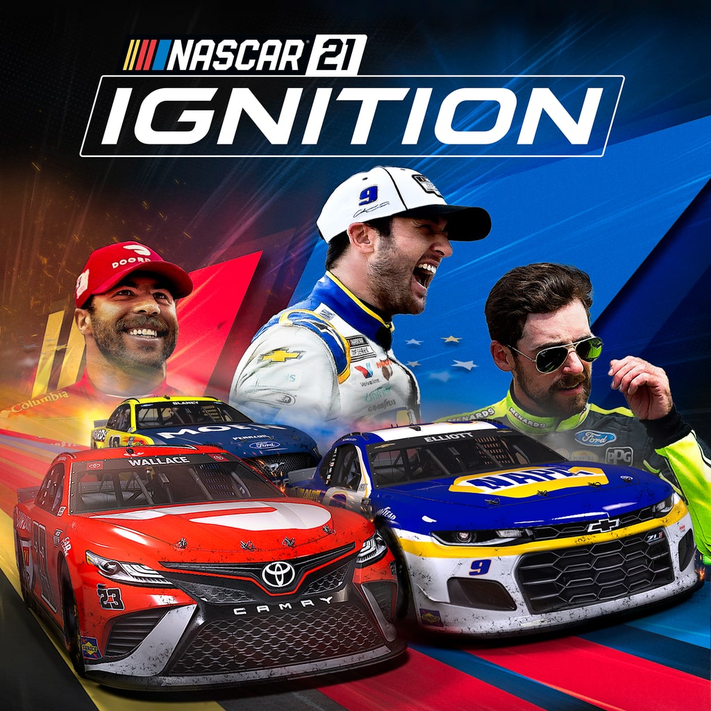 NASCAR 21: Ignition PS4 and PS5 cover