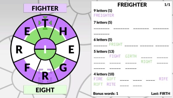 Word Wheel by POWGI [PS4] - изображение 3