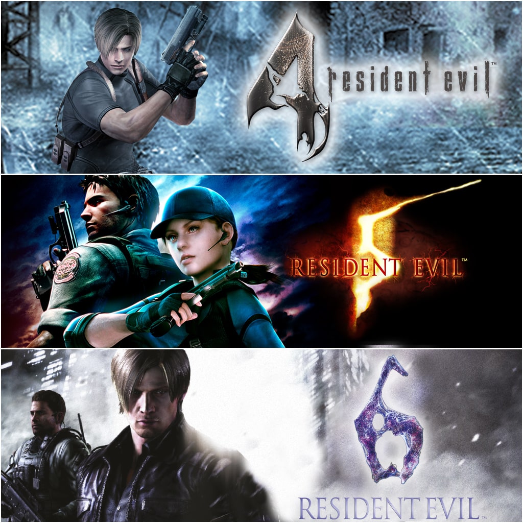 Resident Evil Triple Pack cover