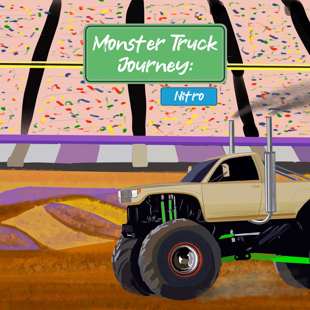 Monster Truck Journey: Nitro [PS4] cover