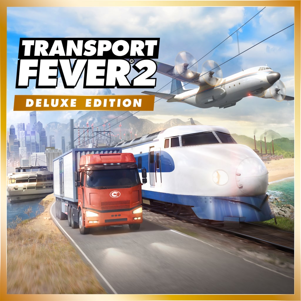 Transport Fever 2 - Deluxe Edition [PS4,&nbsp;PS5] cover