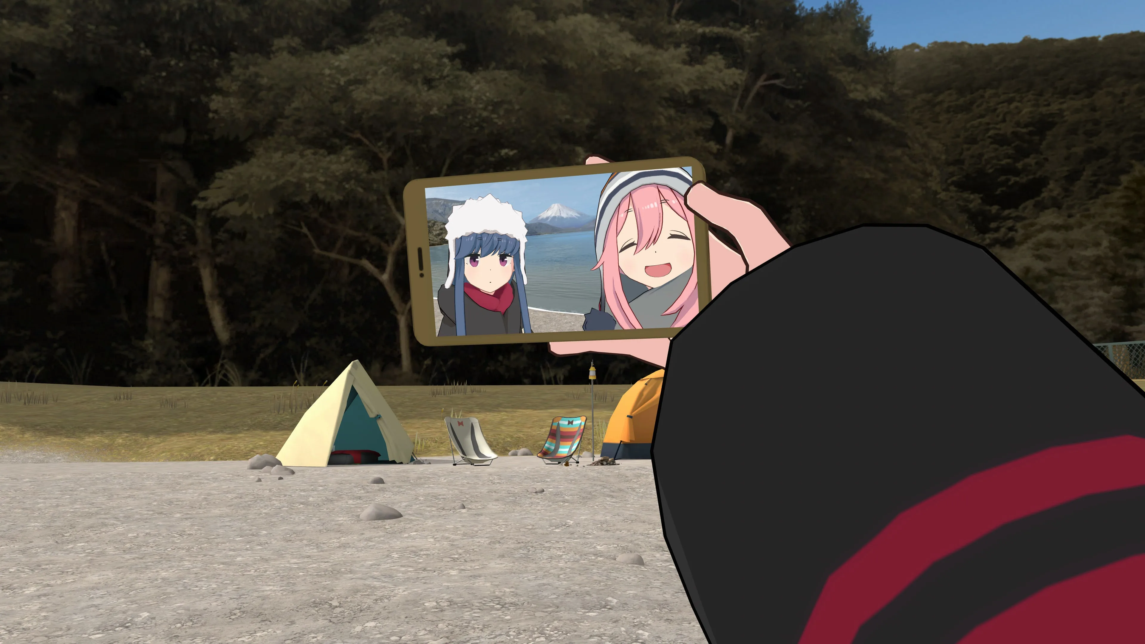 Laid-Back Camp - Virtual - Lake Motosu [PS4] - изображение 4