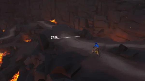 Lonely Mountains: Downhill - Eldfjall Island [PS4] - изображение 3