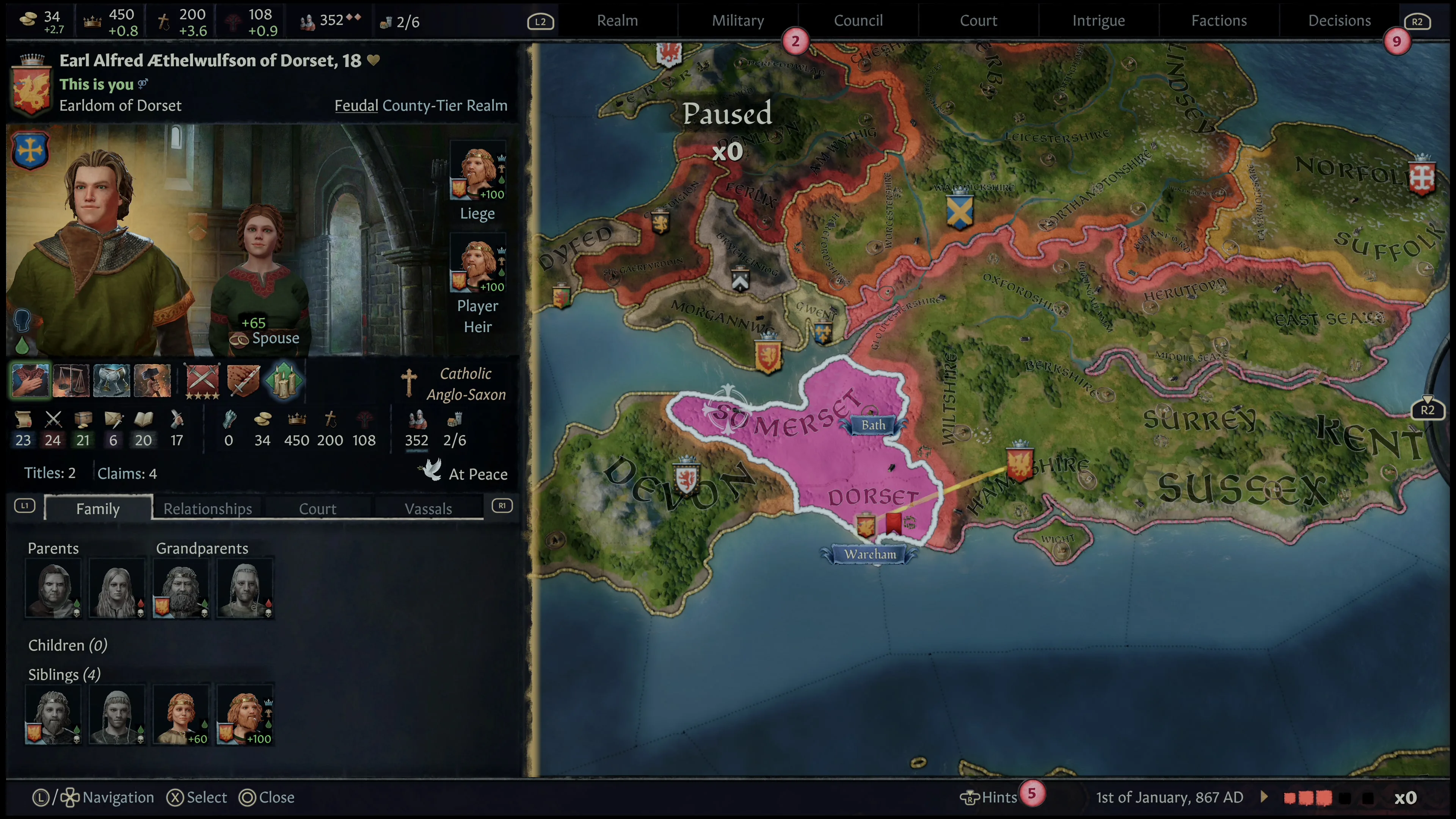Crusader Kings III: Royal Edition [PS5] - изображение 4