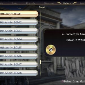 WARRIORS OROCHI 4: ω-Force 20th Anniv. BGM Pack [PS4] - изображение 2