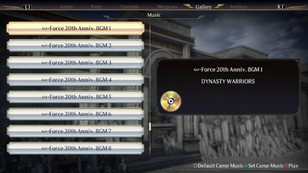 WARRIORS OROCHI 4: ω-Force 20th Anniv. BGM Pack [PS4] - изображение 2