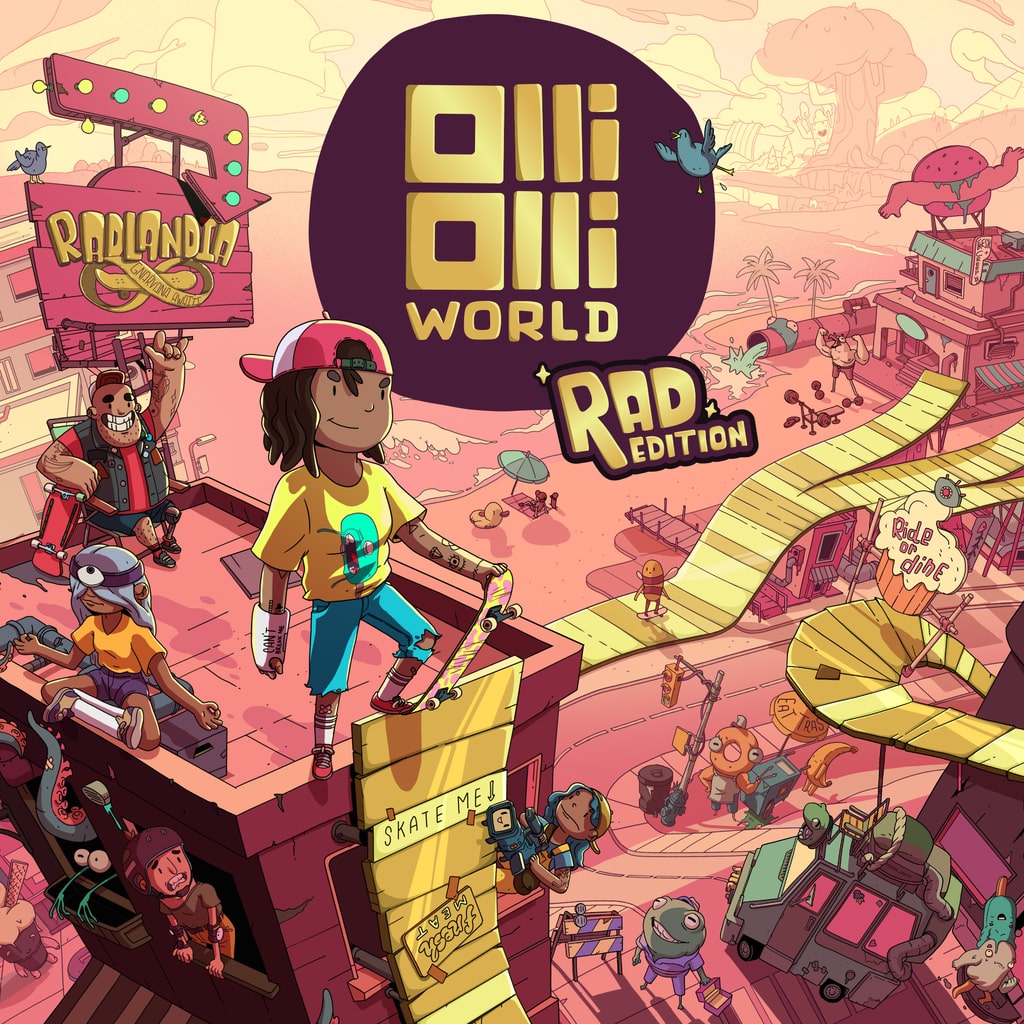 OlliOlli World - Rad Edition (PS4/PS5) cover