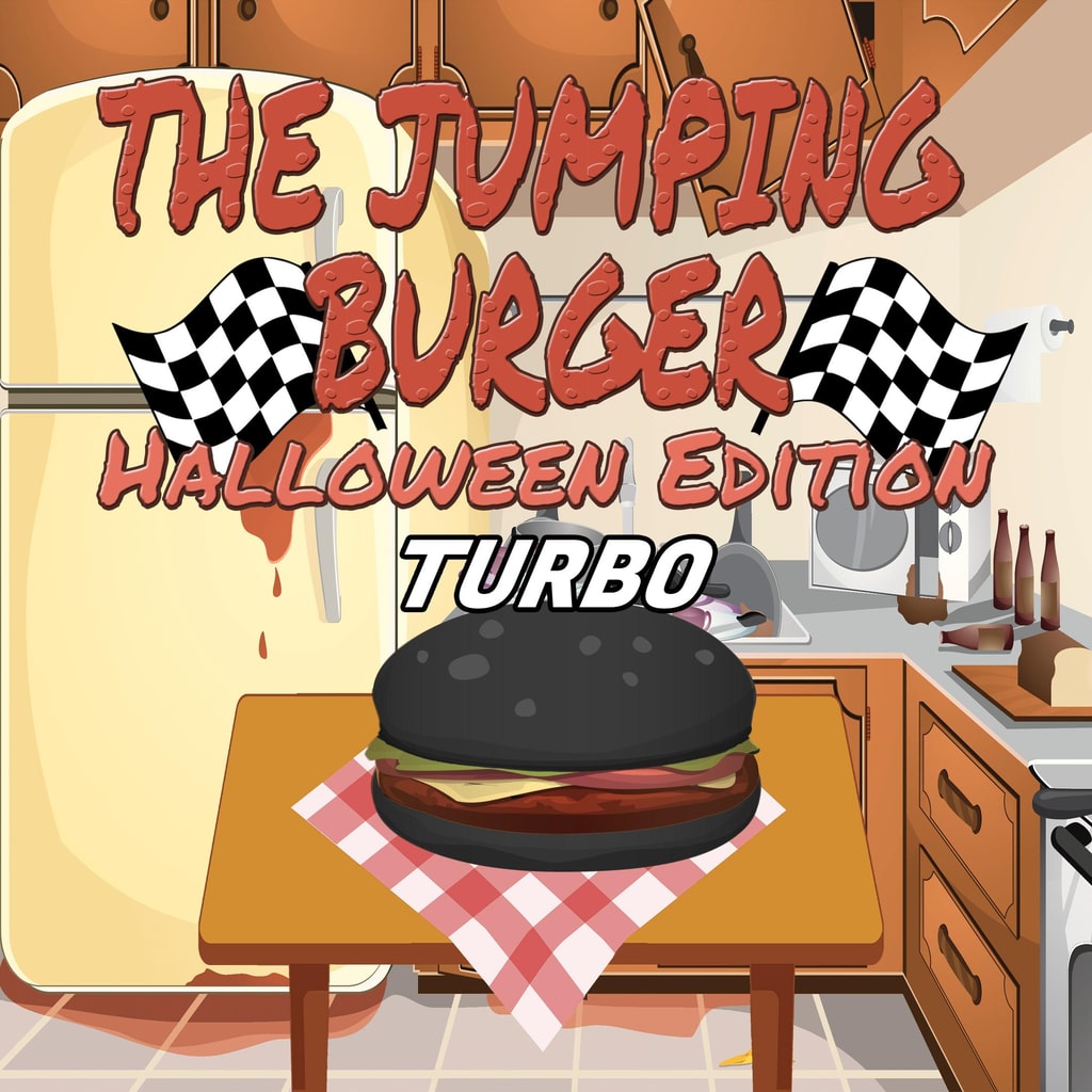 The Jumping Burger - Halloween Edition: TURBO [PS4] cover