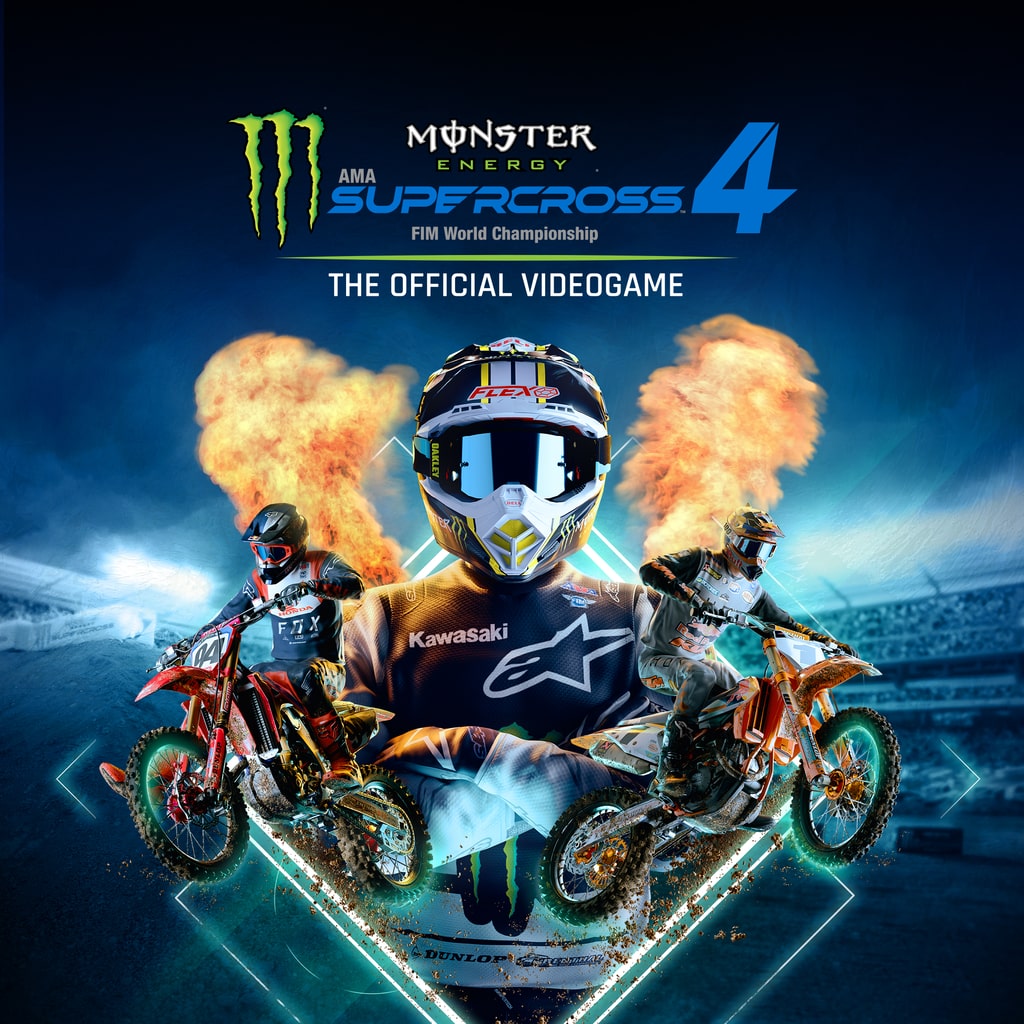 Monster Energy Supercross - The Official Videogame 4 [PS5] cover