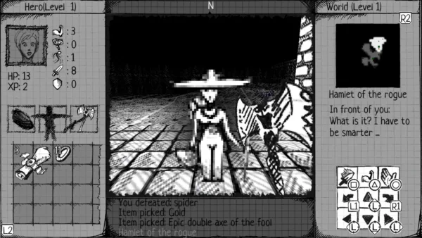 Drawngeon: Dungeons of Ink and Paper [PS4] - изображение 3