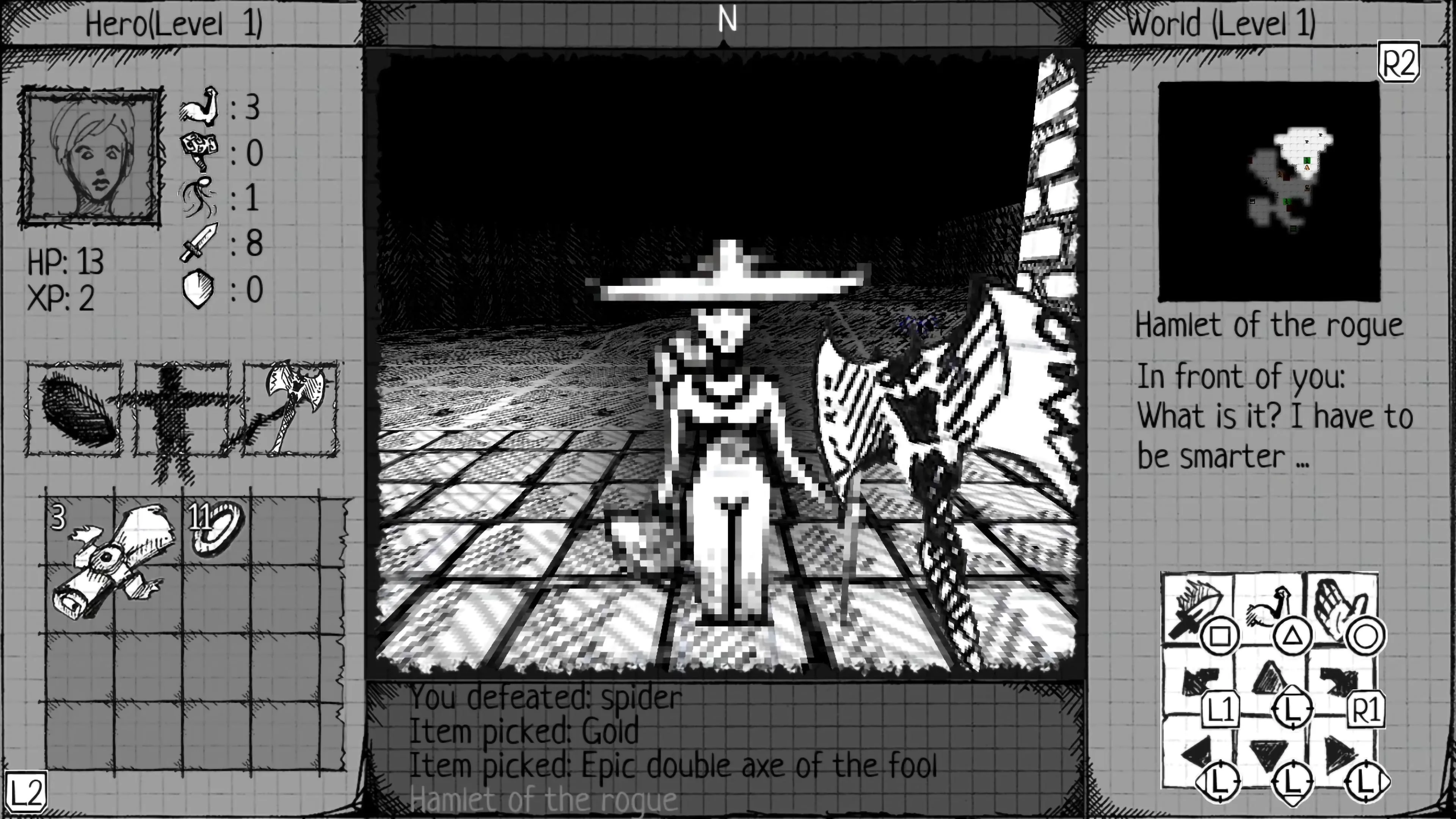 Drawngeon: Dungeons of Ink and Paper [PS4] - изображение 3