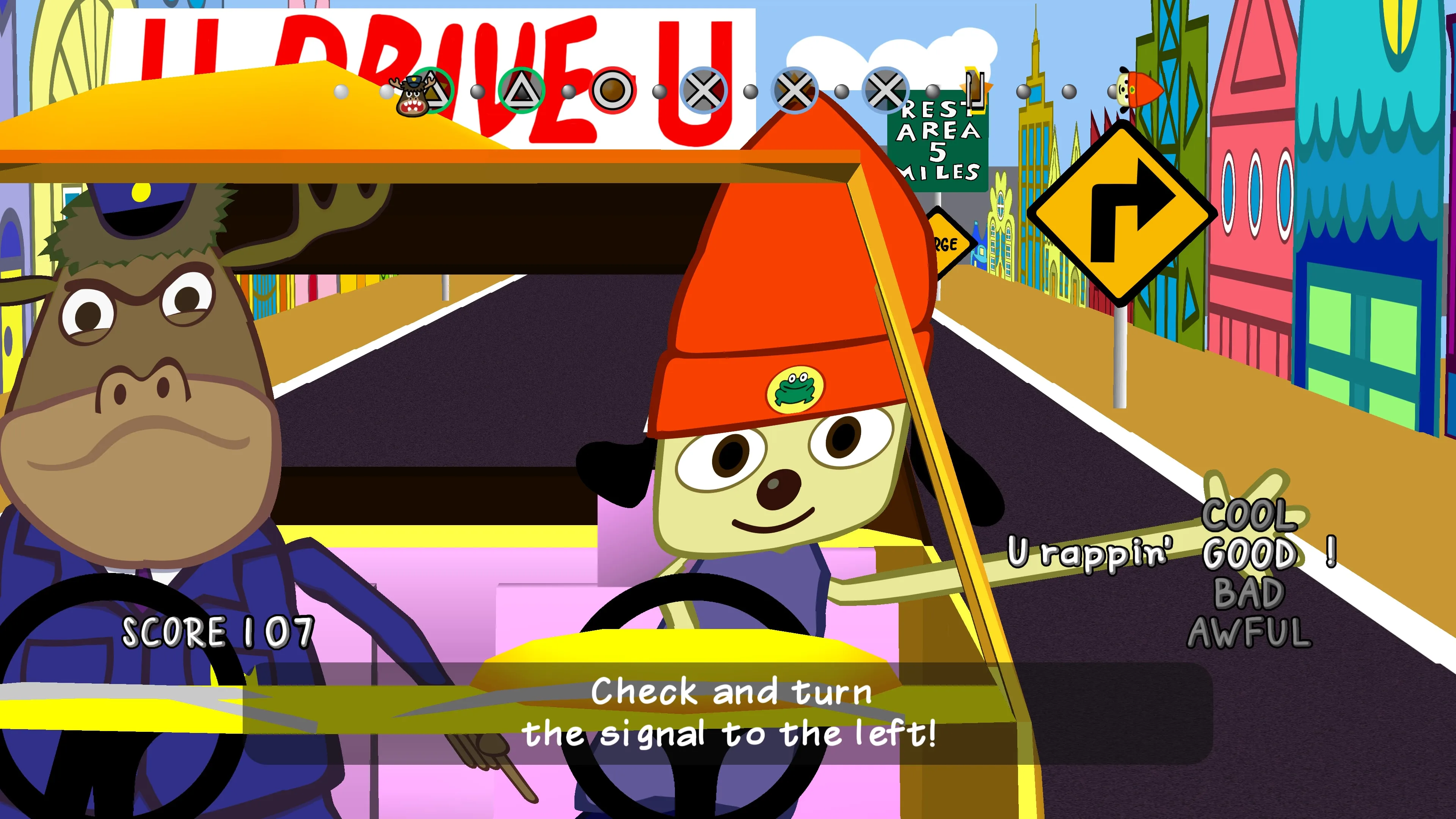 PaRappa the Rapper Remastered [PS4] - изображение 2