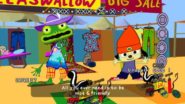PaRappa the Rapper Remastered [PS4] - изображение 3