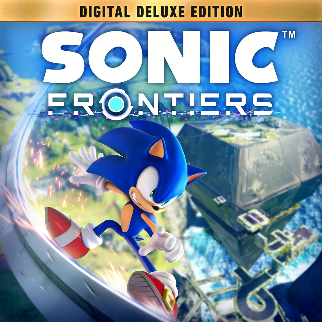 Sonic Frontiers Digital Deluxe Edition PS4 &amp; PS5 cover
