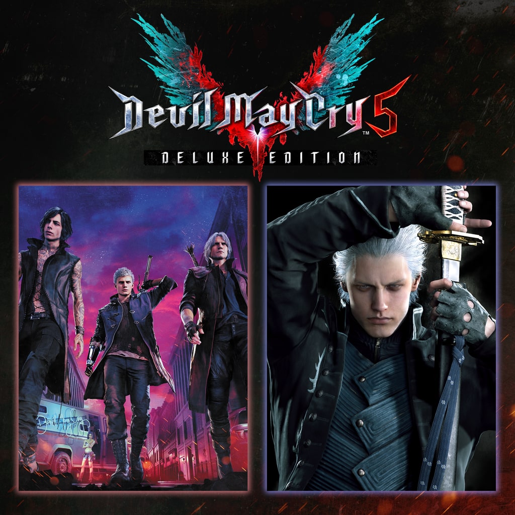 Devil May Cry 5 Deluxe + Vergil cover