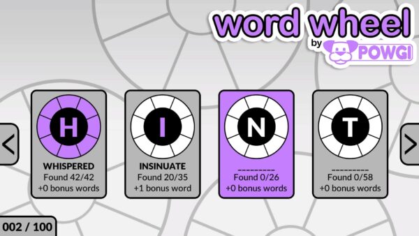 Word Wheel by POWGI [PS4] - изображение 4