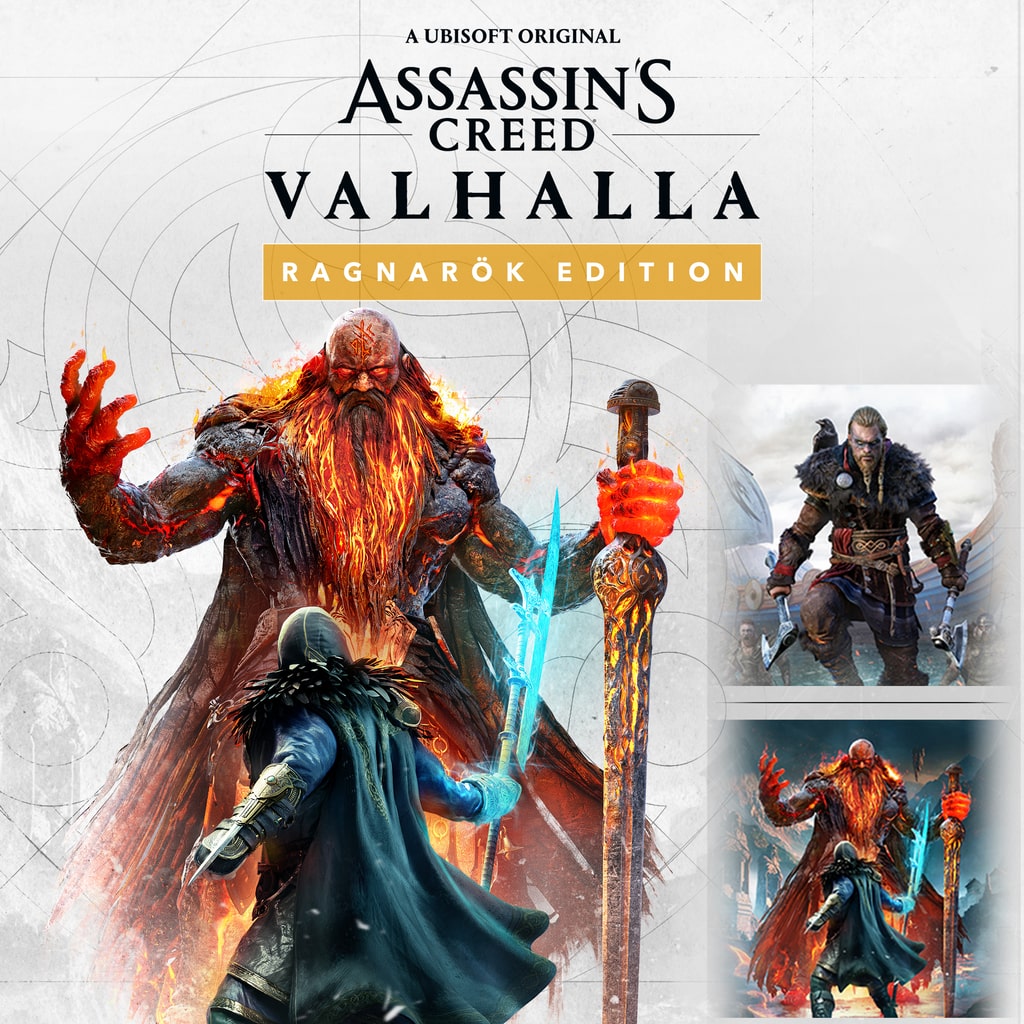 Assassin's Creed Valhalla Ragnarök Edition PS4 &amp; PS5 cover