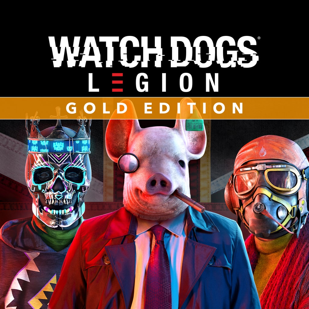 Watch Dogs: Legion - Gold Edition PS4 &amp; PS5 cover