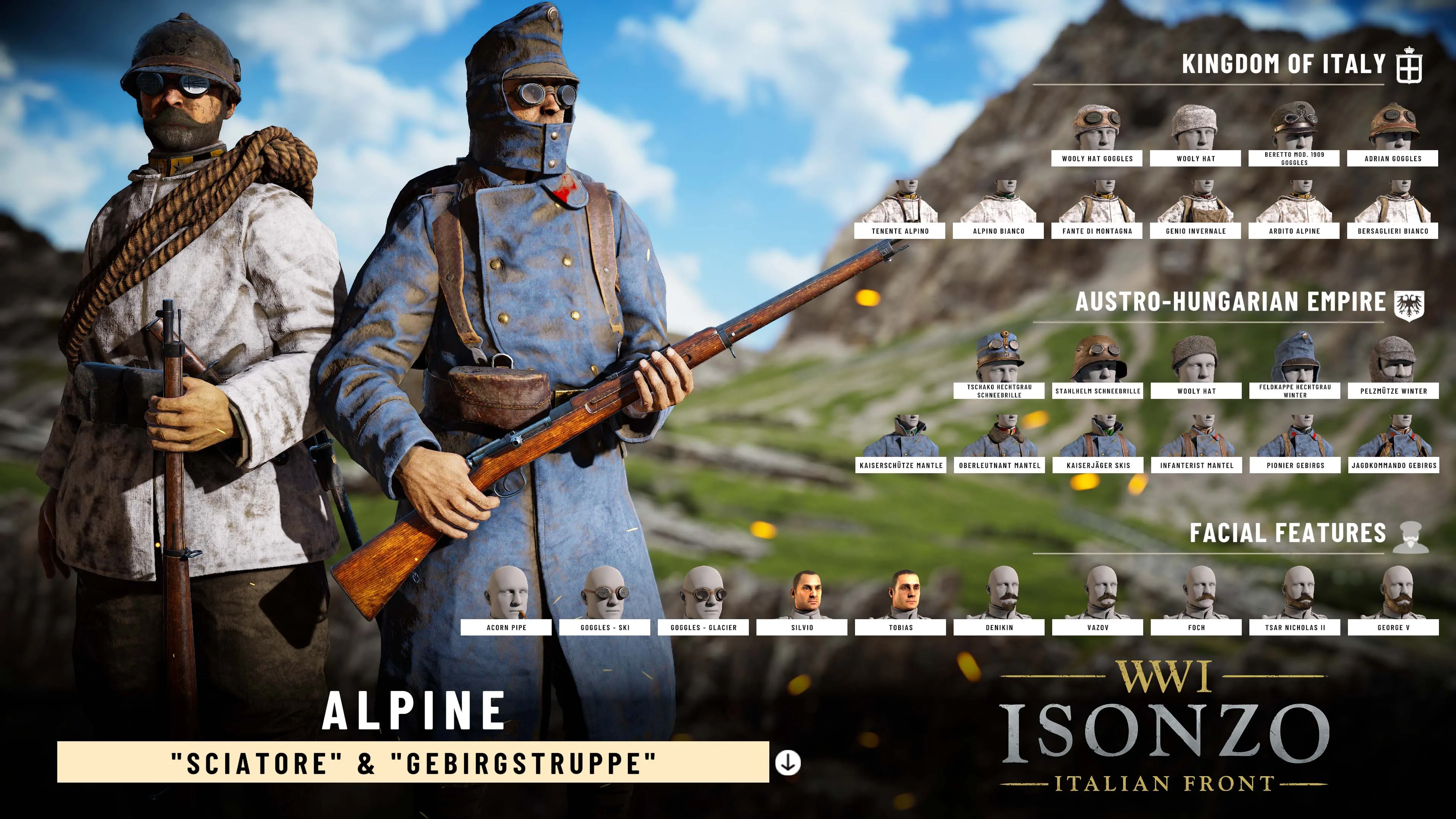 Isonzo - Alpine Units Pack [PS4,&nbsp;PS5] - изображение 2