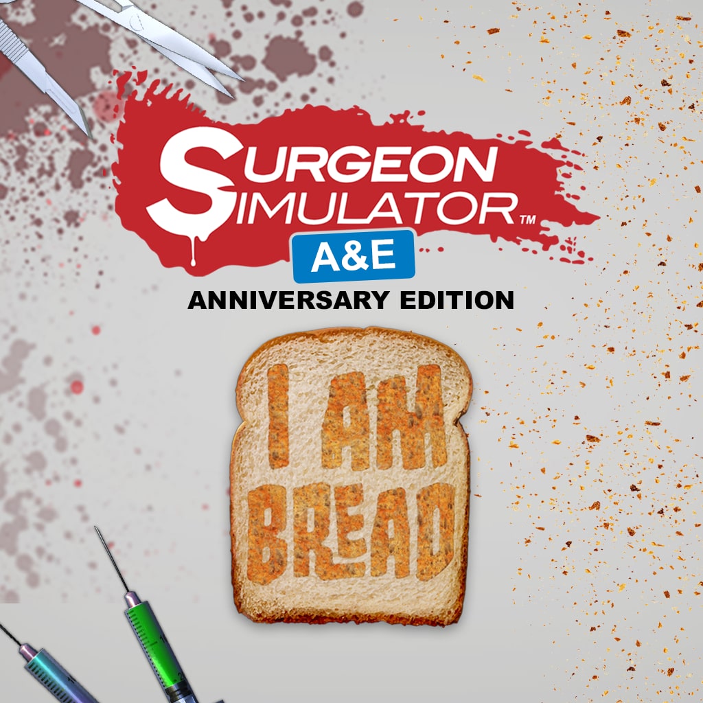 Surgeon Simulator A&amp;E + I Am Bread cover