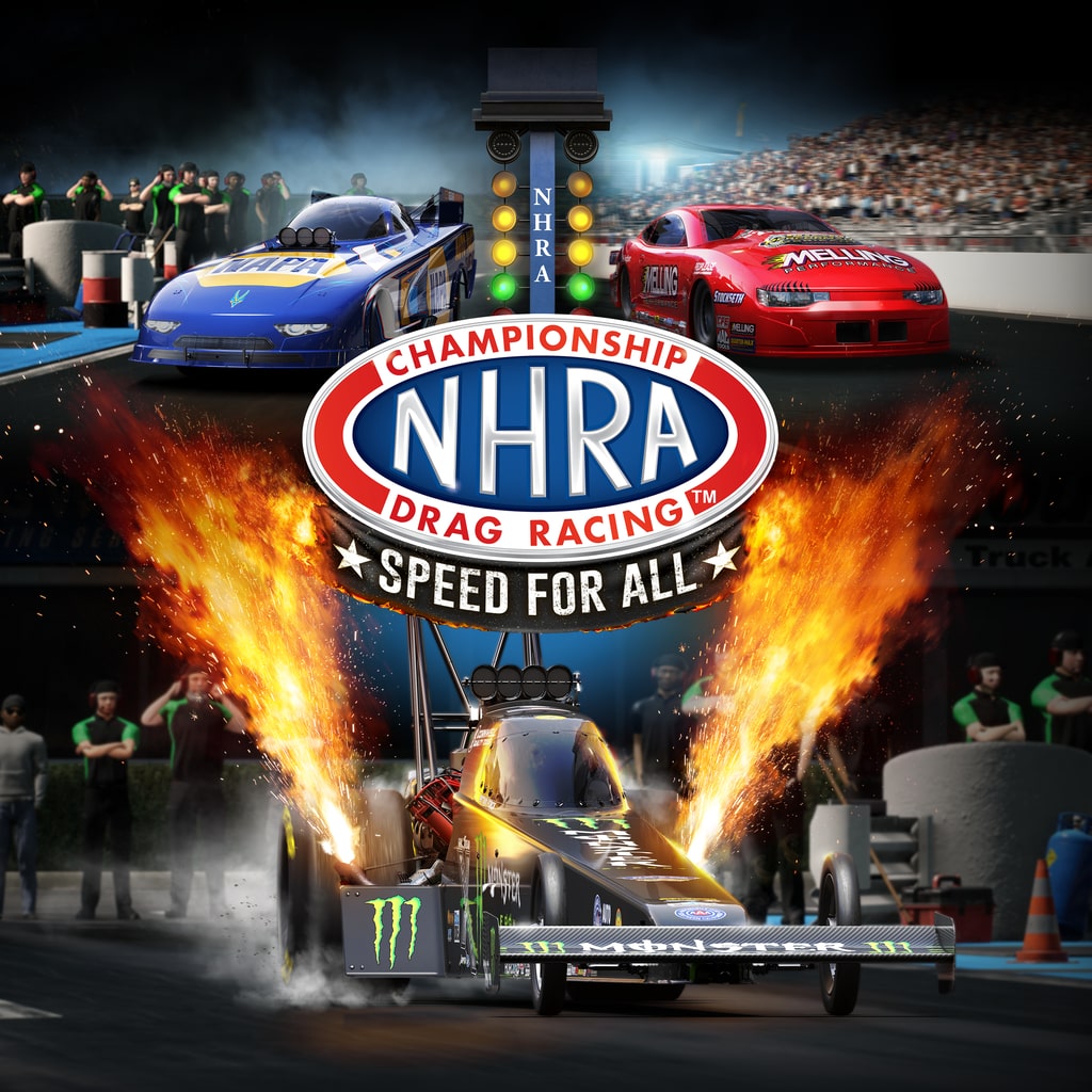 NHRA Championship Drag Racing: Speed For All [PS4,&nbsp;PS5] cover